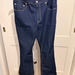 Levi's Dark Blue Flare Jeans